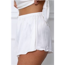 Пижама с шортами атласная 363