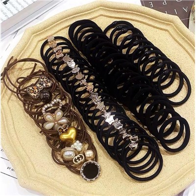 Набор резинок для волос 60 штук.