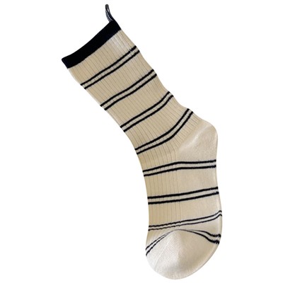 Tide, Japanese demi-season heel sticker, cotton knee socks, absorbs sweat and smell, mid-length