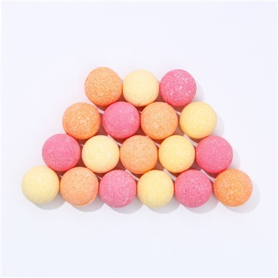 Бомбочки для ванны «Аромат праздника», аромат глинтвейн, 18×20 г, Чистое счастье