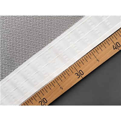 Штора 25С6710-Г50 белый 4 м*2.45 м