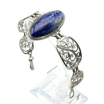 Браслет из лазурита, 20см.