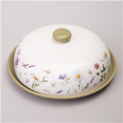 БЛЮДО ДЛЯ БЛИНОВ AGNESS "FLOWER STORY" 23*10 СМ (КОР=12ШТ.)