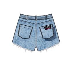 Шорты джинсовые для девочки