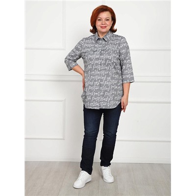 Рубашка Дактиль серый ИвК