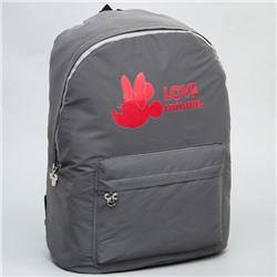 Рюкзак светоотражающий LOVE MINNIE, 30 см×15 см×42 см, Минни Маус