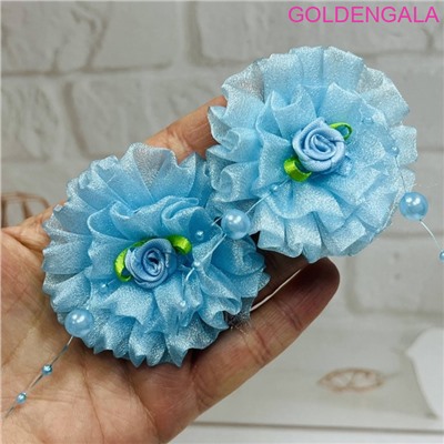 Резинка-бант Корея 2 шт диаметр 6 см Арт 8 тип 2