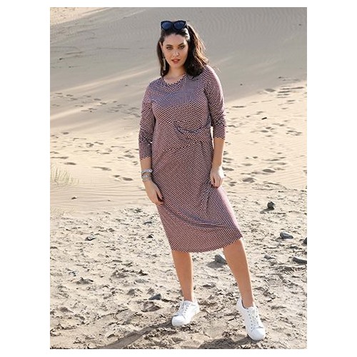 Da. Jerseykleid Время выкупа ВЫКУП ТОЛЬКО ЛОТом, Выкуп возможен в случае ВЫКУП БЕЗ ИЗМЕНЕНИЯ ЦЕНЫ, Размер 48, Производитель MIAMODA, Цвет bordeaux