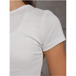 Футболка "Скимс" Экрю Девочка