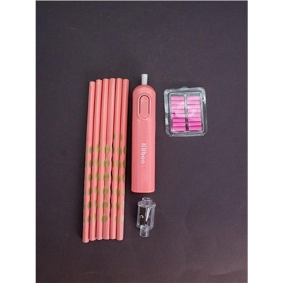 Электрический канцелярский набор "Boys&Girls", pink