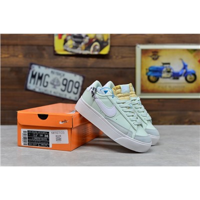 Nike Blazer Low Platform из натуральной кожи
