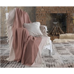 Накидка на Диван 170x220 см. 100% Хлопок Keten Etnik Kiremit