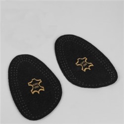 3591819 Стельки (нат.кожа черного цв, латекс) 2х сл.антибакт 39-40р-р (пара) Halfled BLACK BRAUS