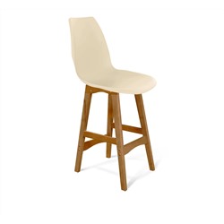 Стул полубарный SHT-ST29/S65-1
                        бежевый / светлый орех
