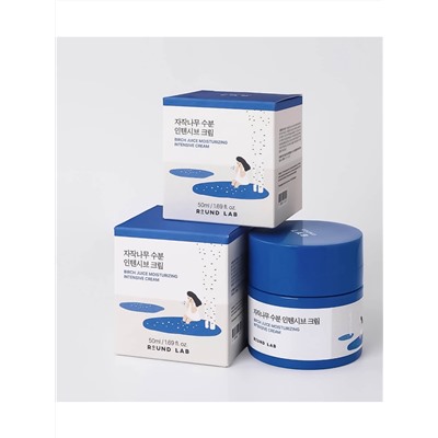 ROUND LAB Увлажняющий крем с березовым соком для лица / Birch Juice Moisture Intensive Cream, 50 мл