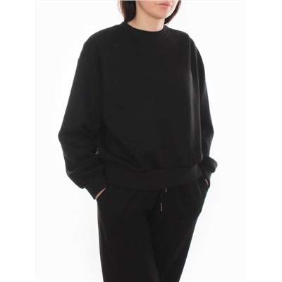 3404/3405 BLACK Костюм спортивный женский (95% хлопок, 5% эластан)