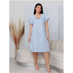 Женская сорочка Сор-73(К) / Голубой