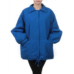 H24-213 BLUE Куртка демисезонная женская (100 гр. синтепон)