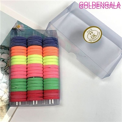 Набор резинок для волос 60 шт диаметр 2 см тип 2