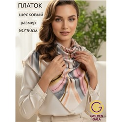 Платок шелковый "Абстракция" Арт 9788/6