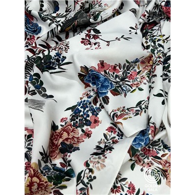 Платок шелковый большой "Парижанка" Арт 2428/20