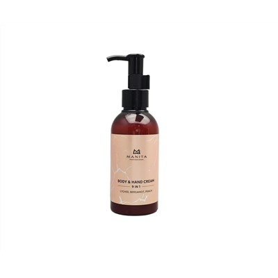 Manita Professional Крем для рук и тела Lychee Bergamot Peach 150мл
