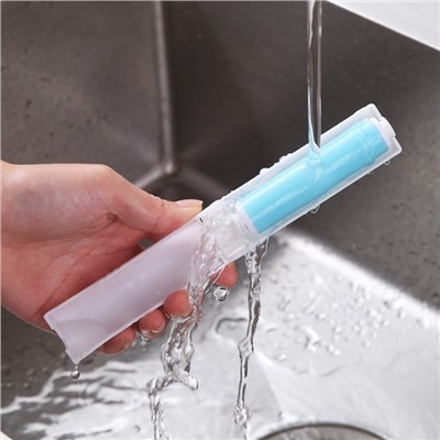 Ролик для чистки одежды силиконовый складной, 10×3×3 см, МИКС