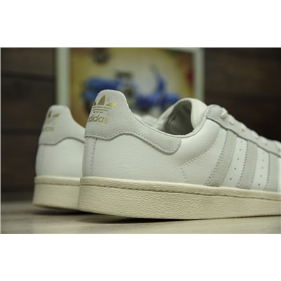 Adidas SUPERSTAR ‘SIZE TAG из натуральной кожи и замши