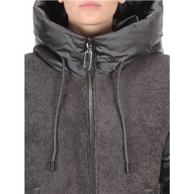 D6816 DARK GRAY Куртка зимняя женская  KARERSITER (200 гр. холлофайбера)