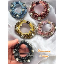 Резинка для волос Арт Р23 Набор 5 штук