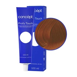 Профессиональный крем-краситель для волос, светло-медный блондин, Profy Touch 8.4, Concept, 100 мл
