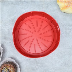 Форма для выпечки кекса силиконовая, 18*5.5см