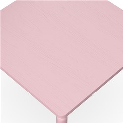 Столик кофейный Saga, 60х60 см, розовый