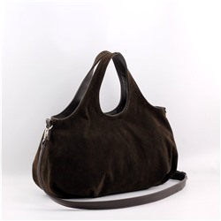 Сумка 507 эко-замша кофе НОВИНКА