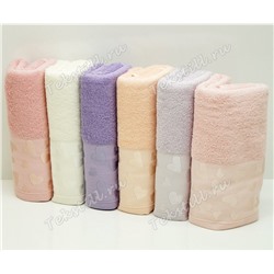 Махровые Лицевые Полотенца 50x90 см. 6 шт/уп. Kalp 270 - Soft Kiss