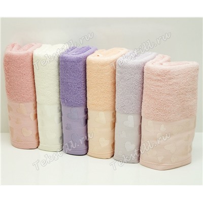 Махровые Лицевые Полотенца 50x90 см. 6 шт/уп. Kalp 270 - Soft Kiss