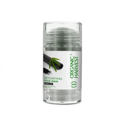 Очищающая маска-стик с Активированным углем (30 г), Detoxifying Stick Mask Charcoal, произв. Organic Harvest