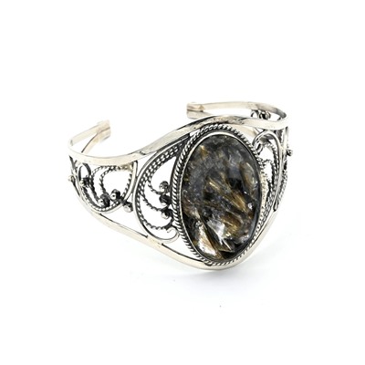 Браслет слюдит "Овал" 26*40мм, 20см.