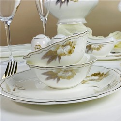 145-661 Набор из 6 салатников 11,5см КАМИЛЛА в под.уп.(х16)Костяной фарфор