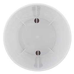 Горшок для цветов Plast Team Butterflies 5,3 л, 225 мм, круглый PT401410050 зеленое яблоко