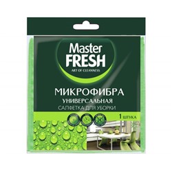Салфетка универсальная Master FRESH МИКРОФИБРА 30х30см 1 шт (50шт)