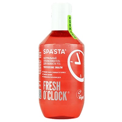 SPASTA Ополаскиватель для полости рта УКРЕПЛЕНИЕ ЭМАЛИ 400 мл