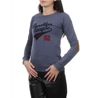 5008 GRAY BLUE Свитшот женский (35% хлопок, 65% полиэстер)