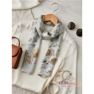 Платок из натурального шелка "Нежность прикосновения" Арт В1057/09