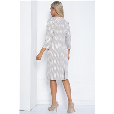 Платье Леди Мери (бежевое) П12559-19