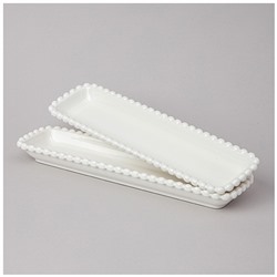 НАБОР БЛЮД LEFARD "PEARL" ПРЯМОУГ. 2 ШТ. 29*7,5*3 СМ (КОР=18НАБ.)