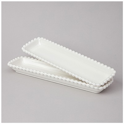 НАБОР БЛЮД LEFARD "PEARL" ПРЯМОУГ. 2 ШТ. 29*7,5*3 СМ (КОР=18НАБ.)