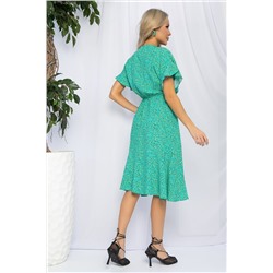 Платье Кристи (зеленое) П13206-35М