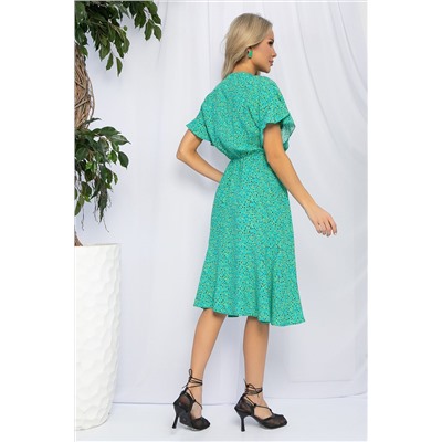 Платье Кристи (зеленое) П13206-35М