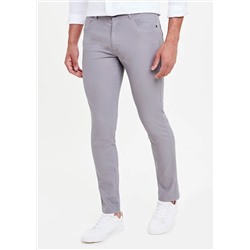 Skinny Fit Twill Trousers